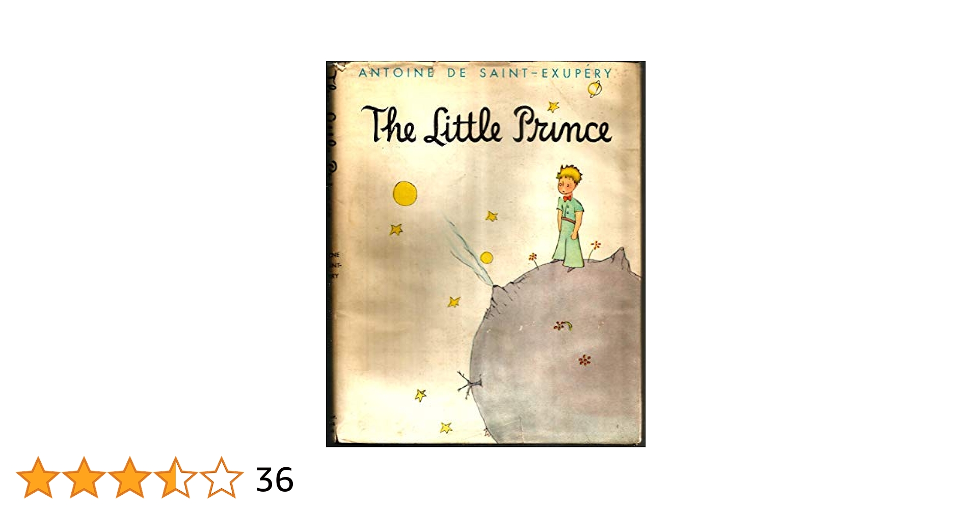 星の王子さま The Little Prince Harcourt, Brace s-l400.jpg
